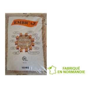 Granulés de bois Embr'az (PALETTE 68 sacs)