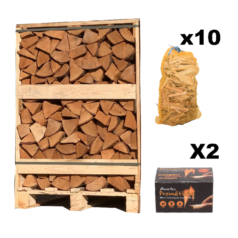 Pack Sérénité - Palette en 33 cm - bois sec – Image 3